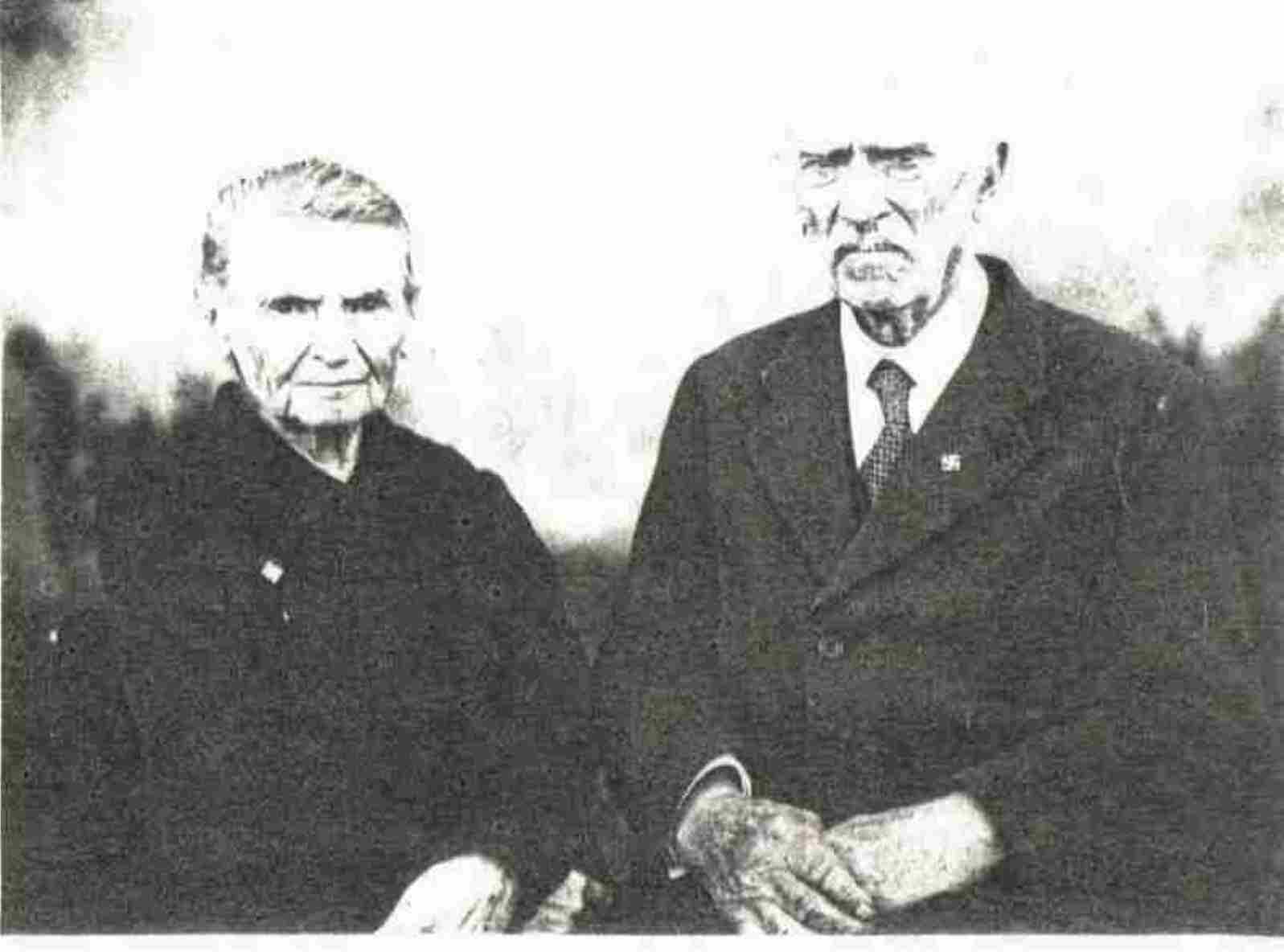 Вильгельмине и Фридрих Майер. Польша, 1944