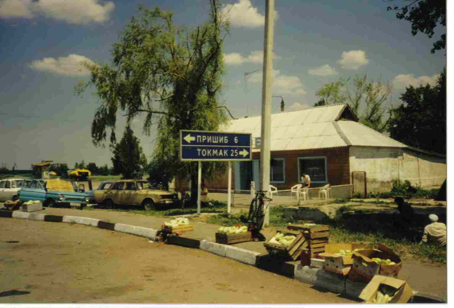 Пришибский дорожный указатель 1996.