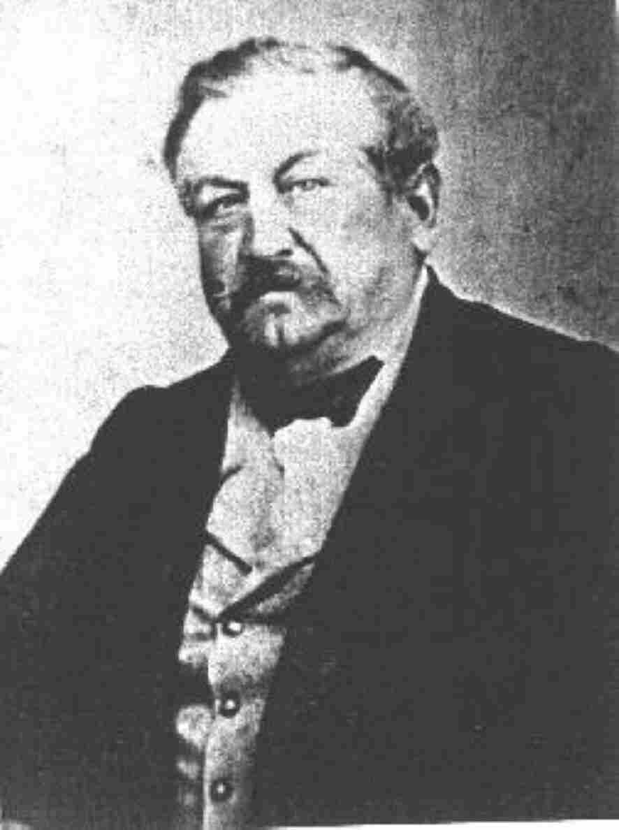 Johann Gottlieb Falz. Porträt.